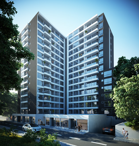 Render Proyecto Edificio Conde